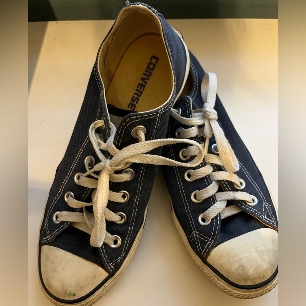 Converse Cream High-Top Sneakers